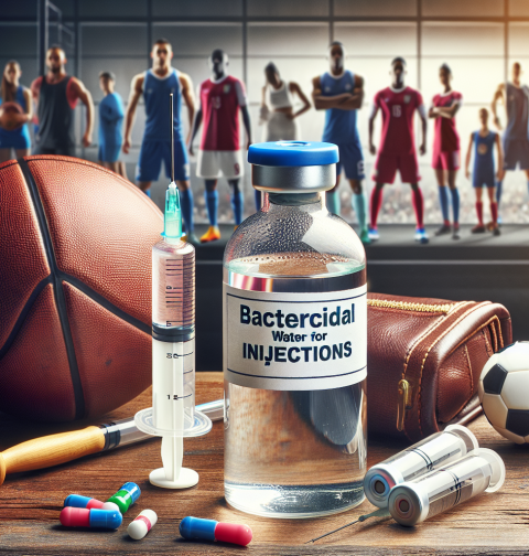 Acqua battericida per iniezioni: un modo sicuro per prevenire le infezioni negli sportivi