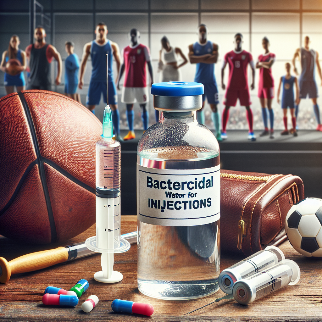 Acqua battericida per iniezioni: un modo sicuro per prevenire le infezioni negli sportivi