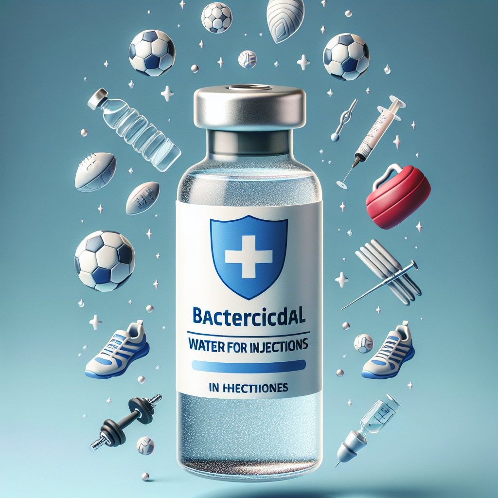 Acqua battericida per iniezioni: un modo sicuro per prevenire le infezioni negli sportivi