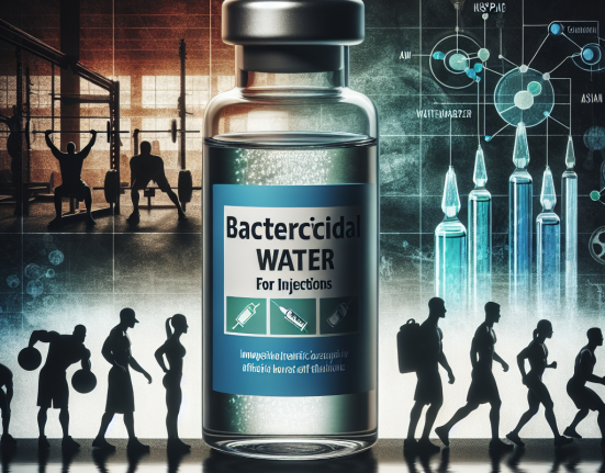 Acqua battericida per iniezioni: un nuovo approccio terapeutico per gli sportivi