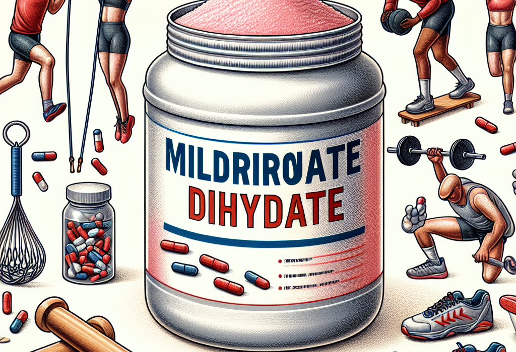Il Mildronate Dihidricume come integratore per gli sportivi
