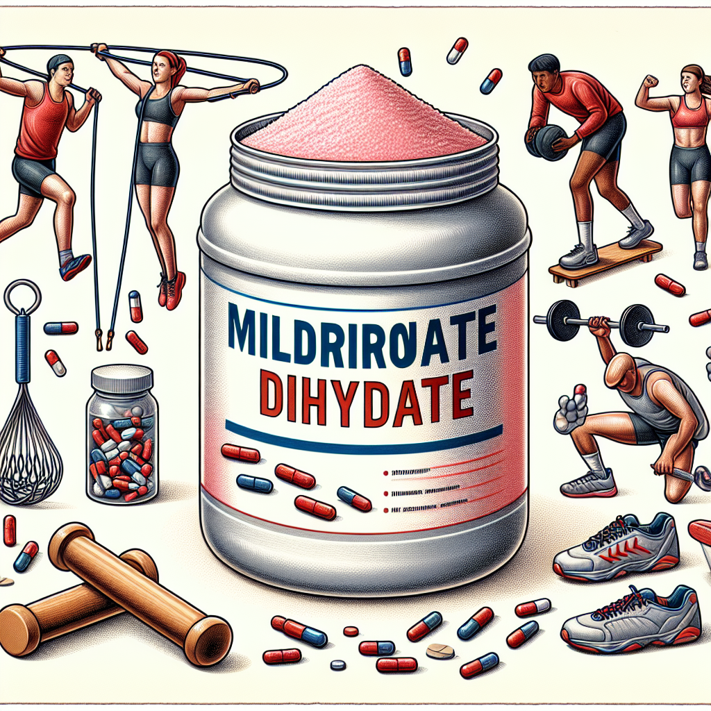Il Mildronate Dihidricume come integratore per gli sportivi