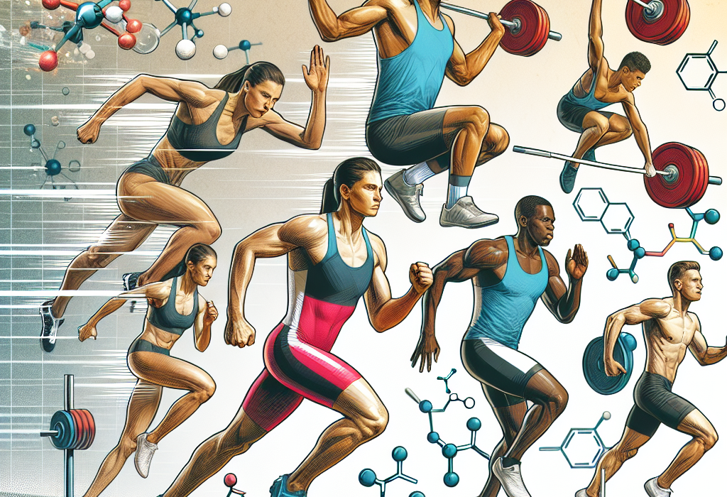 Gli effetti della sospensione acquosa di testosterone sull'atletismo