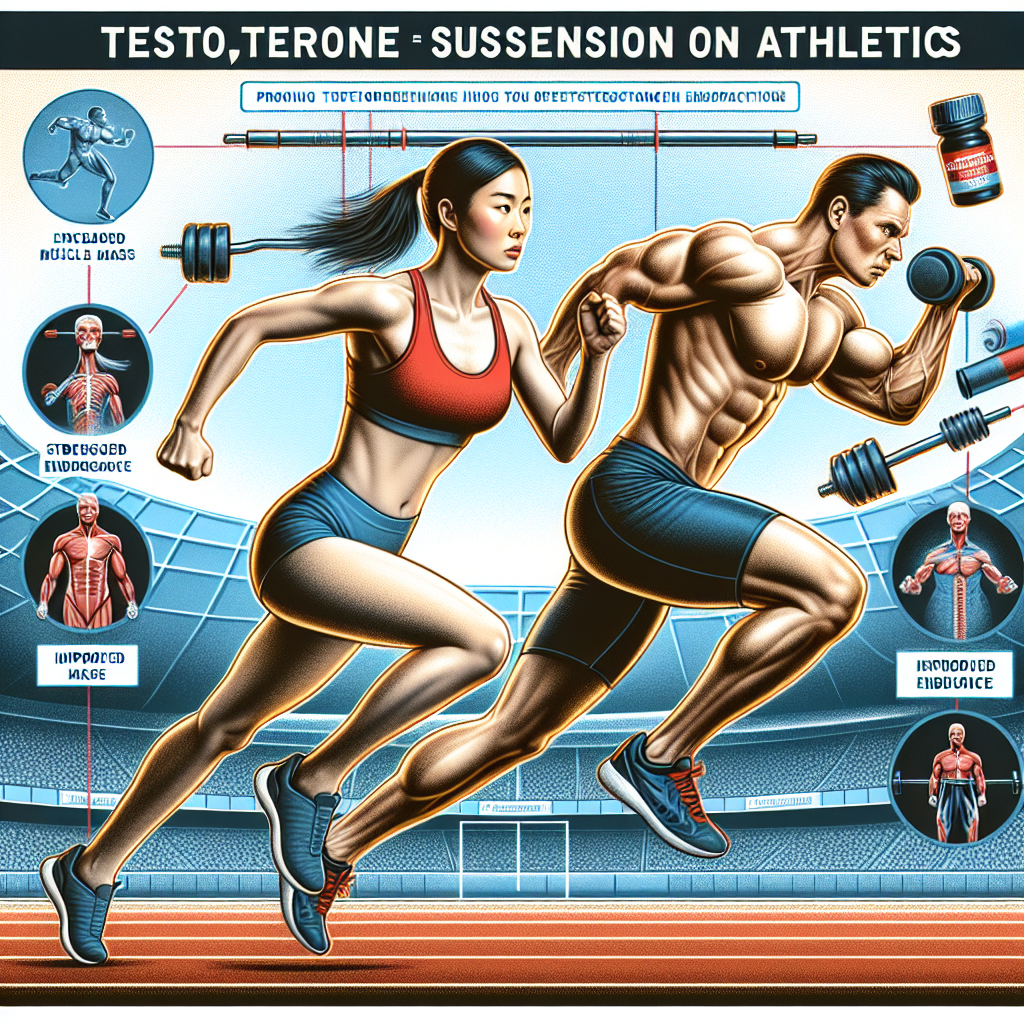 Gli effetti della sospensione acquosa di testosterone sull'atletismo