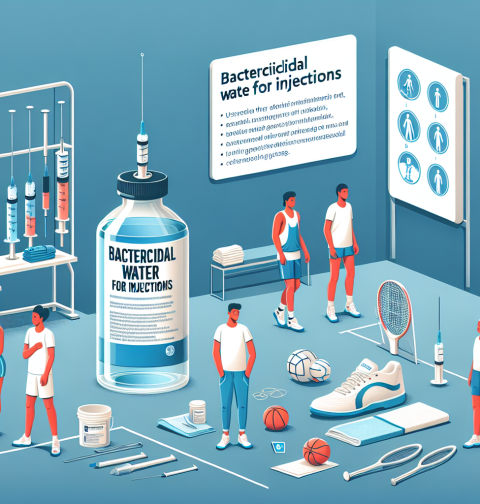 Acqua battericida per iniezioni: benefici e precauzioni nell'ambito dello sport