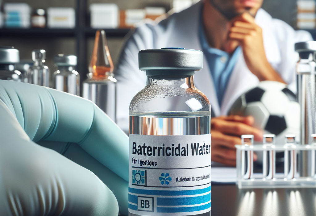 Acqua battericida per iniezioni: il nuovo trend nella farmacologia sportiva
