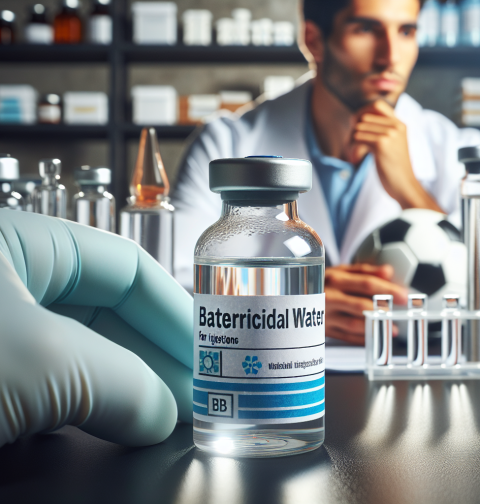 Acqua battericida per iniezioni: il nuovo trend nella farmacologia sportiva