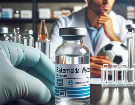 Acqua battericida per iniezioni: il nuovo trend nella farmacologia sportiva