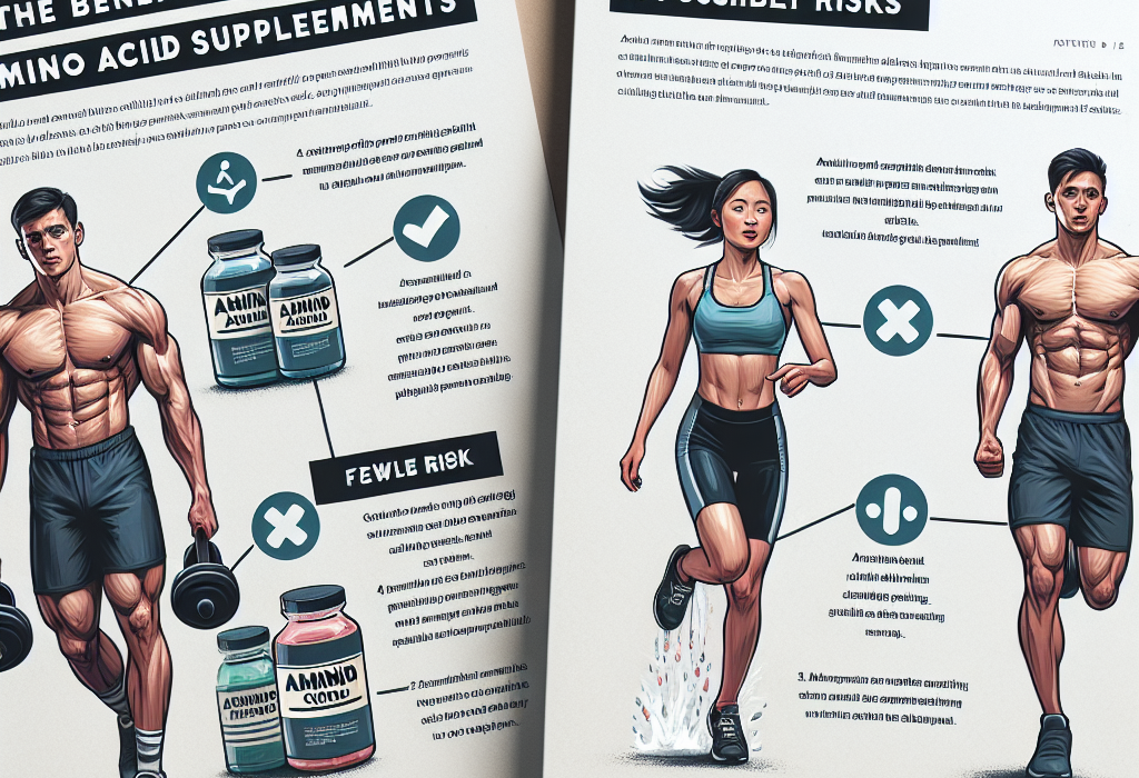 Integratori di aminoacidi: benefici e rischi per gli atleti